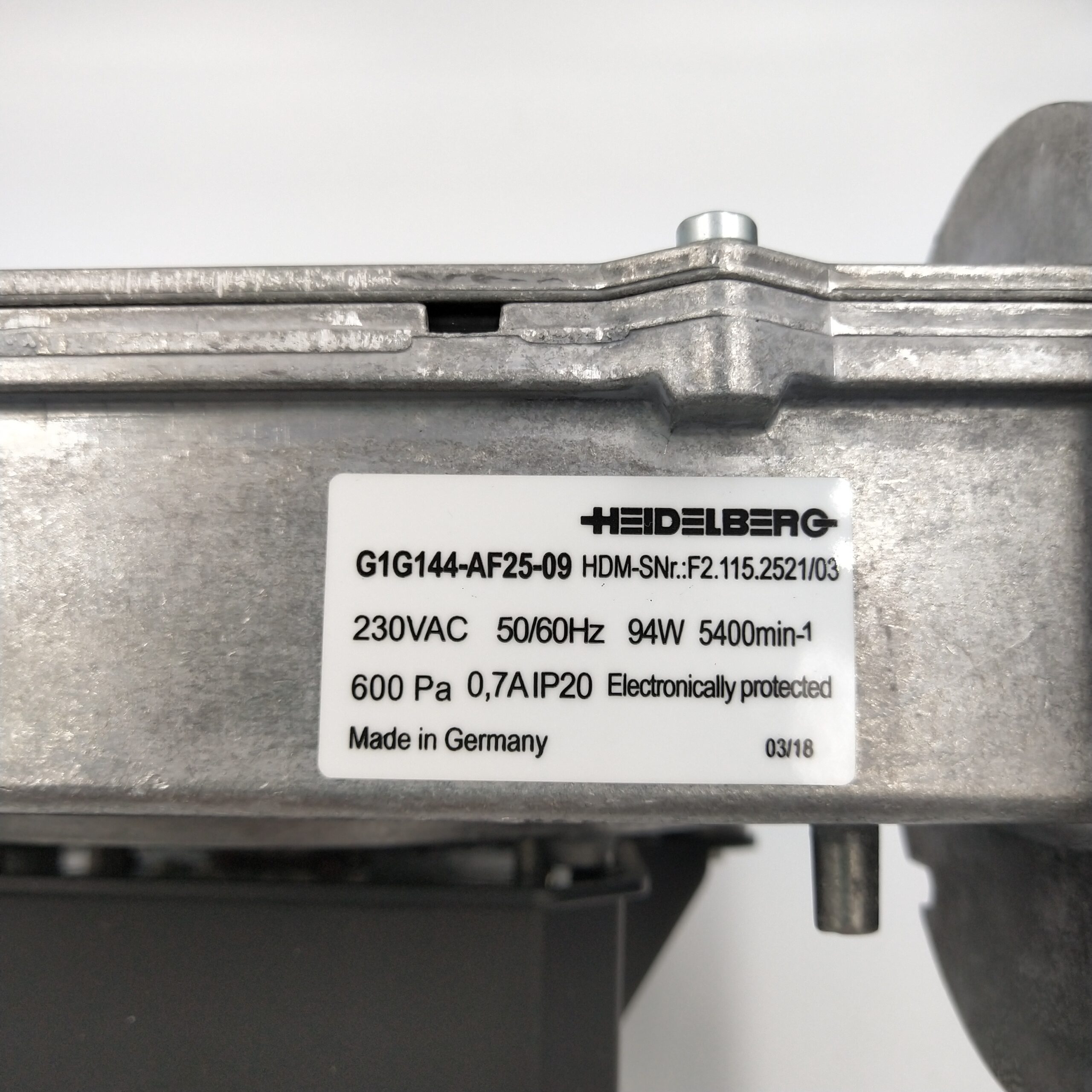 Turbina Heidelberg - F2.115.2521